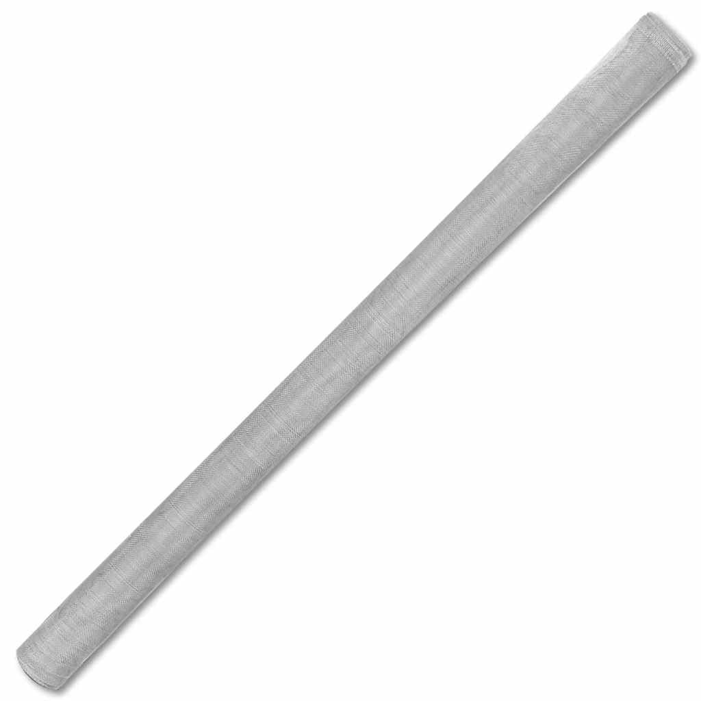 Aluminum Mesh Screen 39.4x196.9 Inches Silver L21852