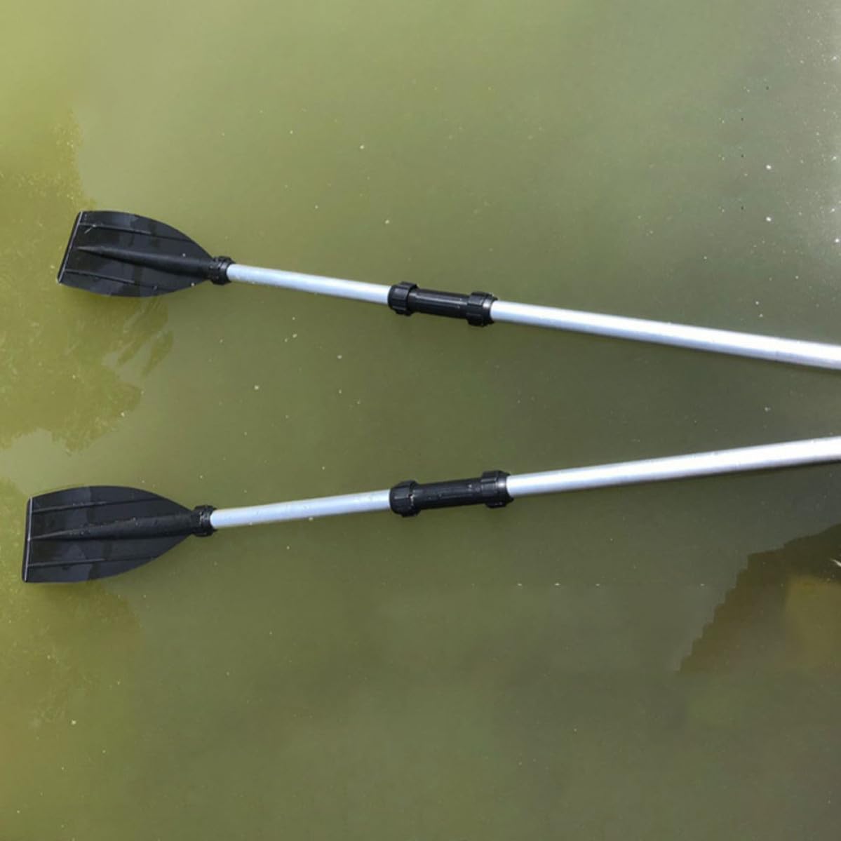 2pcs Aluminum Alloy Kayak Paddles I397832