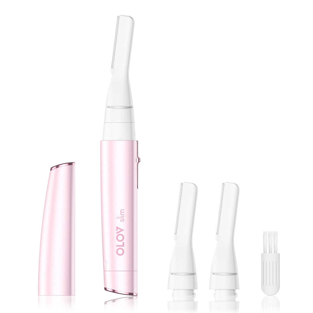 Pink Electric Facial Hair Remover with 2 Replaceable Blade Z61604