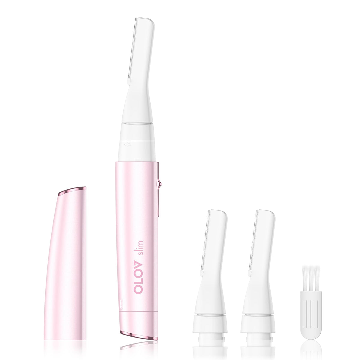 Pink Electric Facial Hair Remover with 2 Replaceable Blade Z61604
