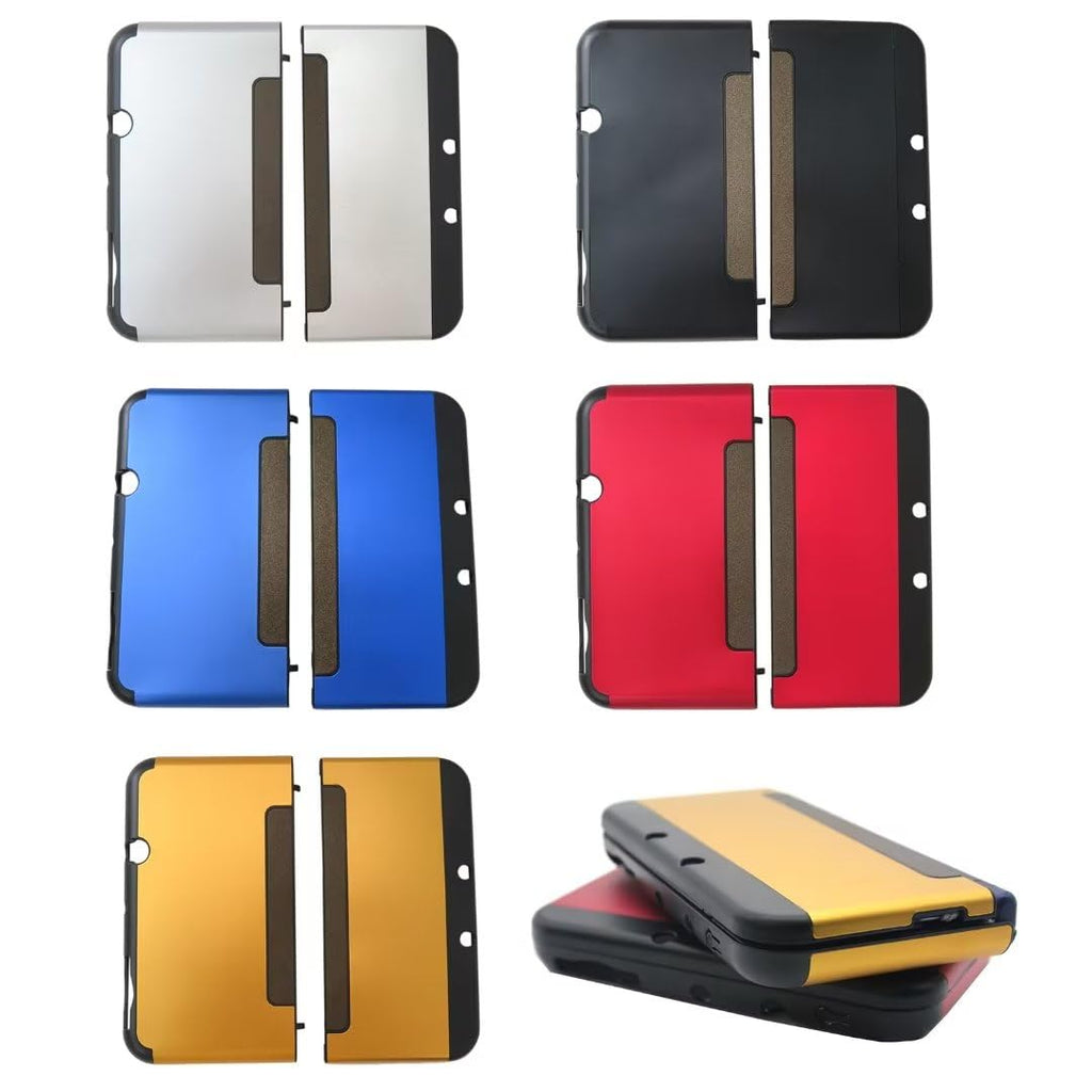 Black Aluminum Plastic Protective Hard Shell Case for New 3DS XL LL B50002