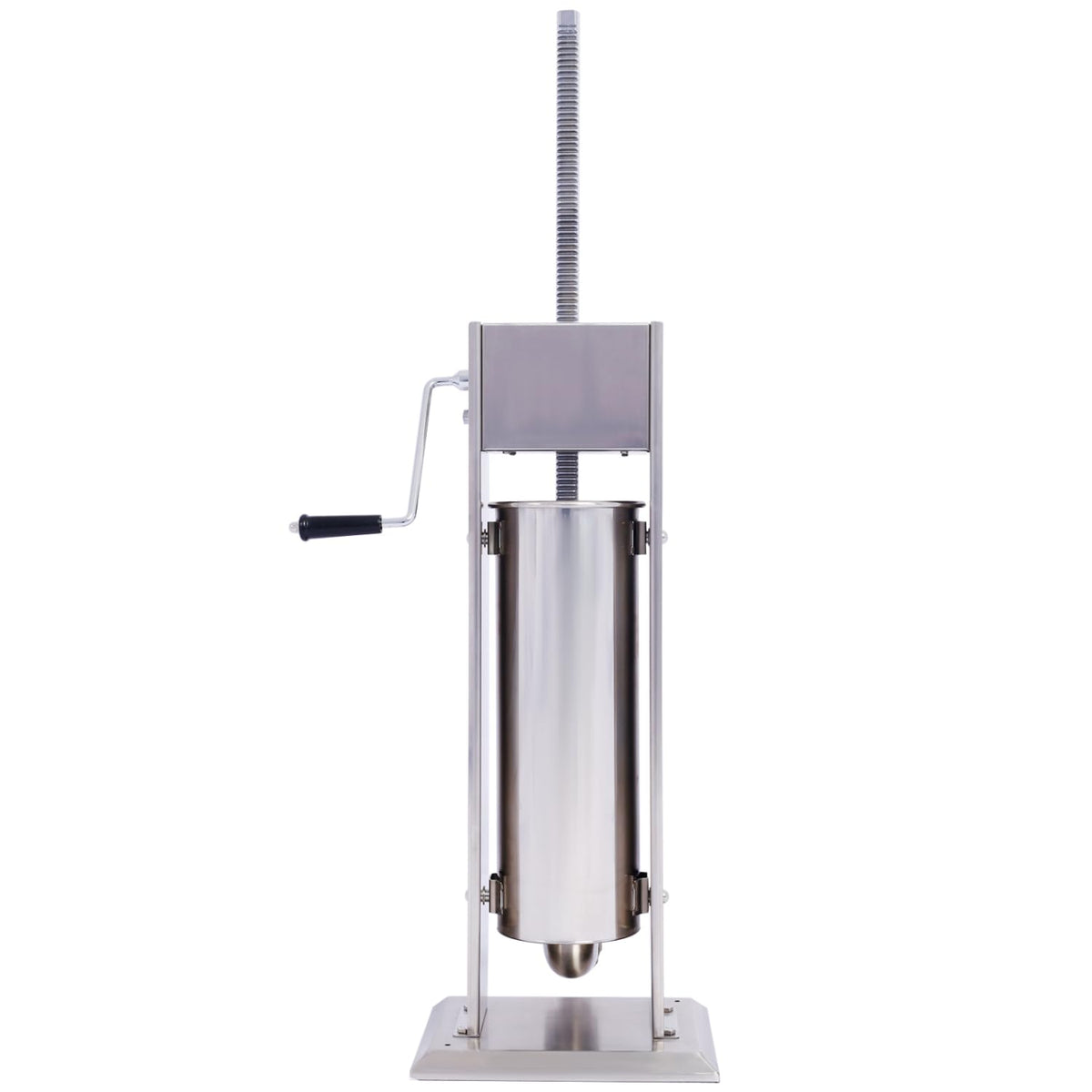Stainless Steel Vertical Sausage Stuffer 15LB/7L with 4 Stuffing Tubes U727261