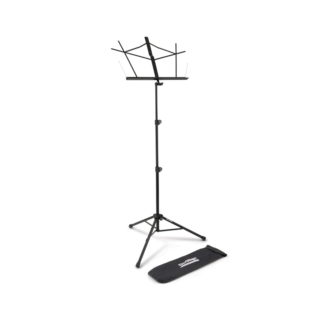 Black Metal Folding Sheet Music Stand with Bag U852198