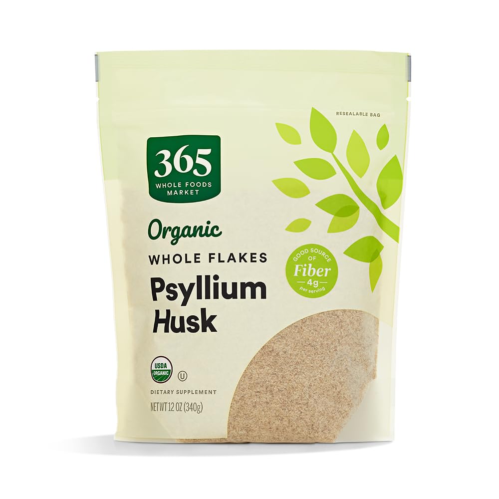 Organic Psyllium Husk 12 Ounce H4549