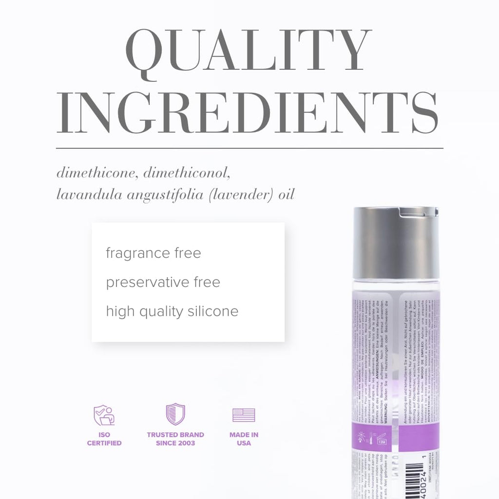 Fragrance Free Silicone Massage Oil 4 fl oz Y80698