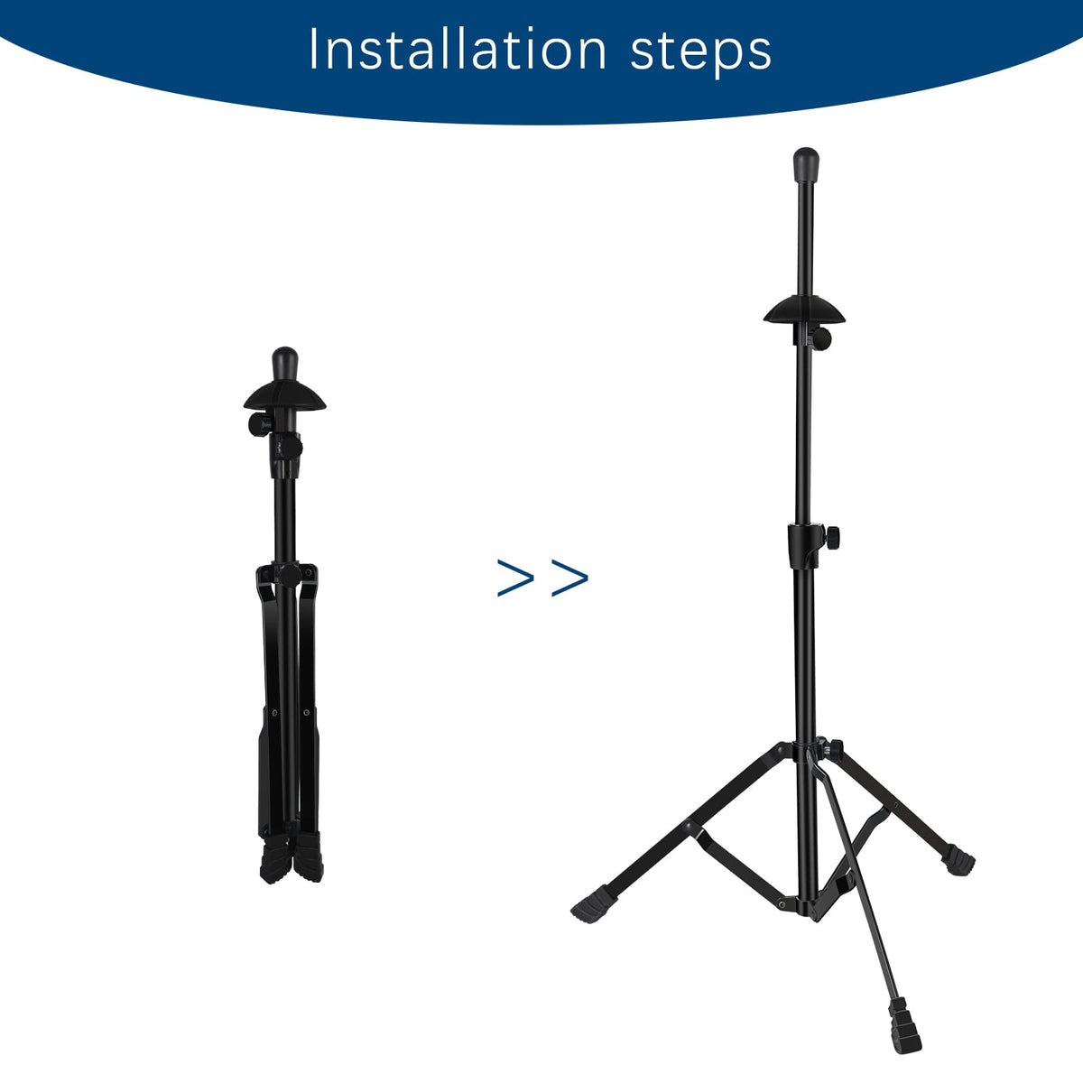 Trombone Stand Retractable Height Adjustment J495
