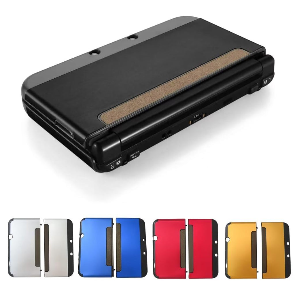Black Aluminum Plastic Protective Hard Shell Case for New 3DS XL LL B50002