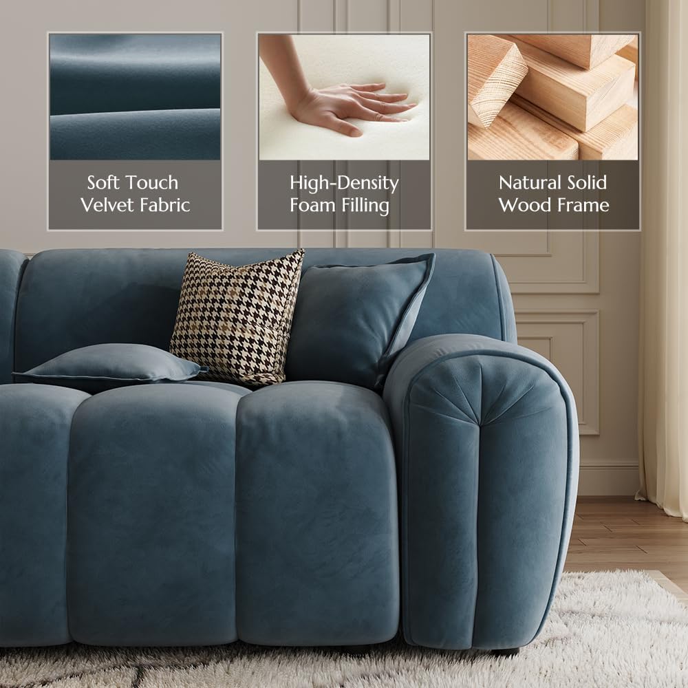 Oversized U-Shaped Sectional Sofa with Ottoman P924
