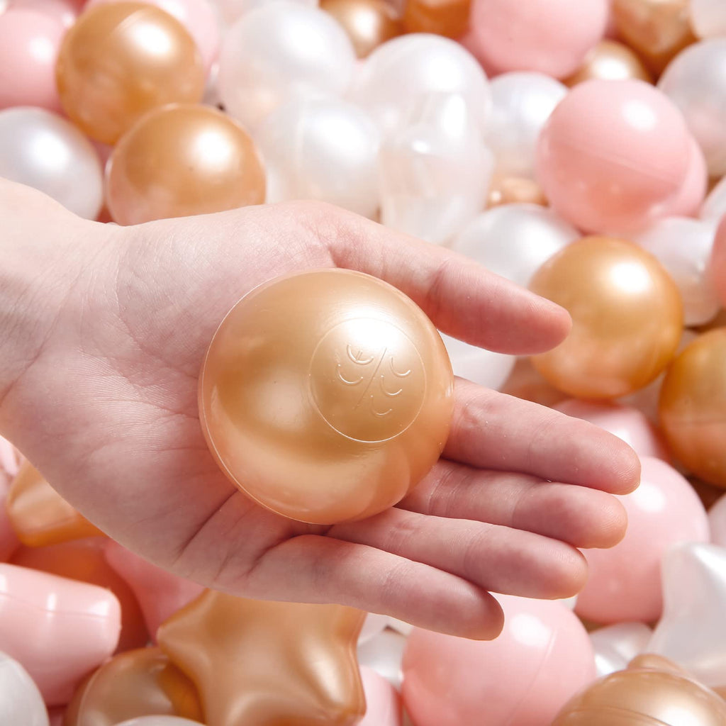 50 100 200 Count Star Ball Pit Balls Non-Toxic Plastic H934840