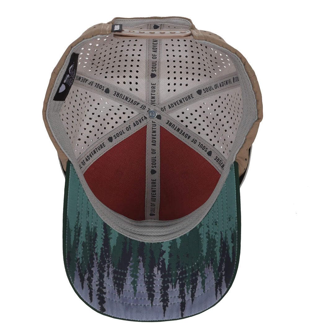 Green Khaki Trucker Hat E3416