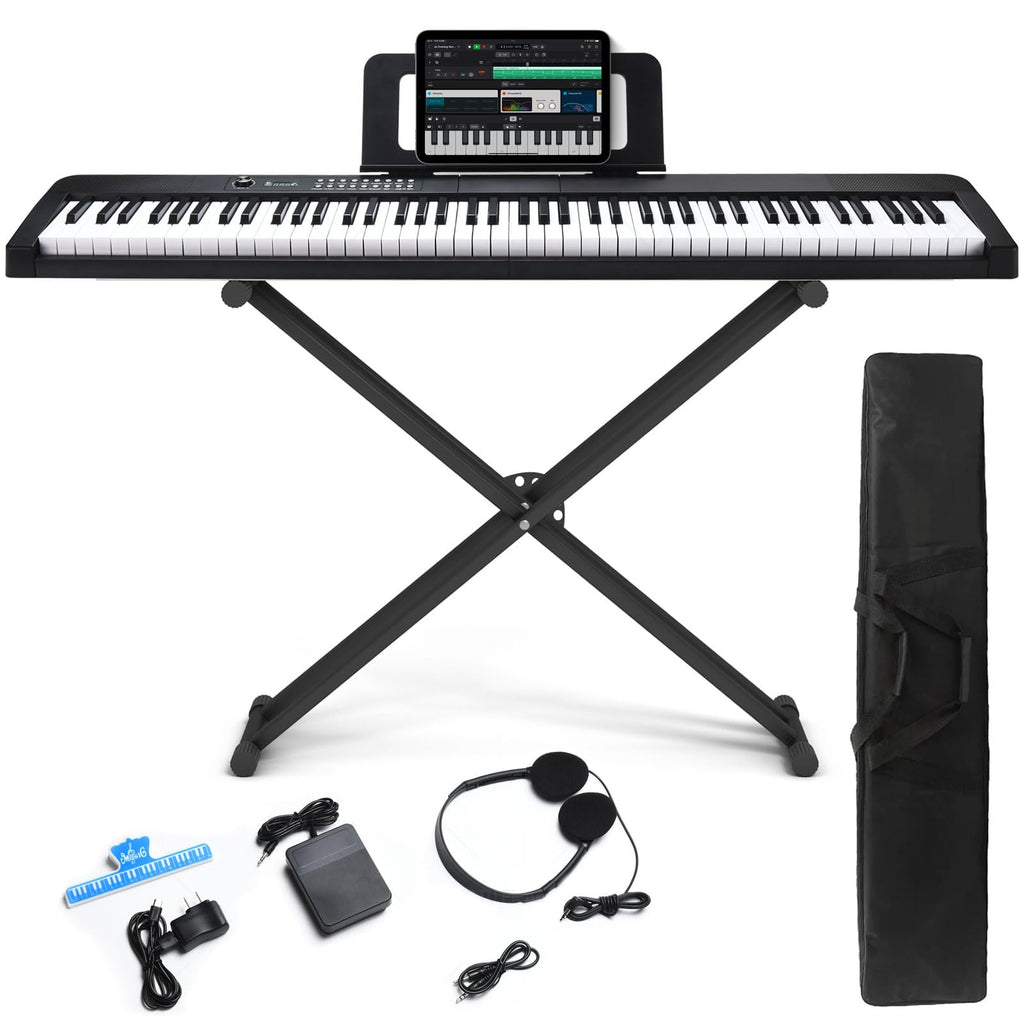 88 Key Digital Piano with Semi Weighted Keys D9213