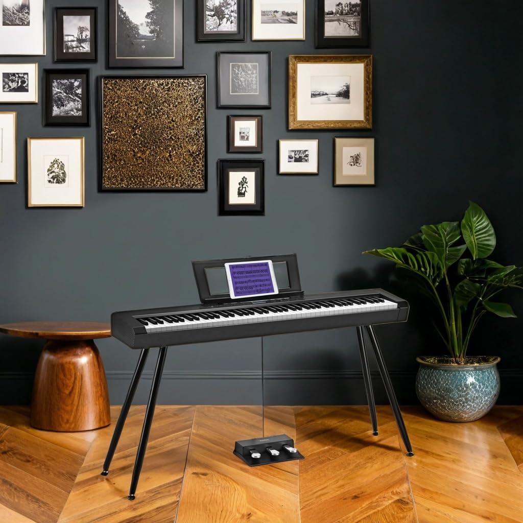 88 Key Full-Weighted Digital Piano with Triple Pedal L21330