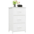 White 3 Drawer Dresser B599