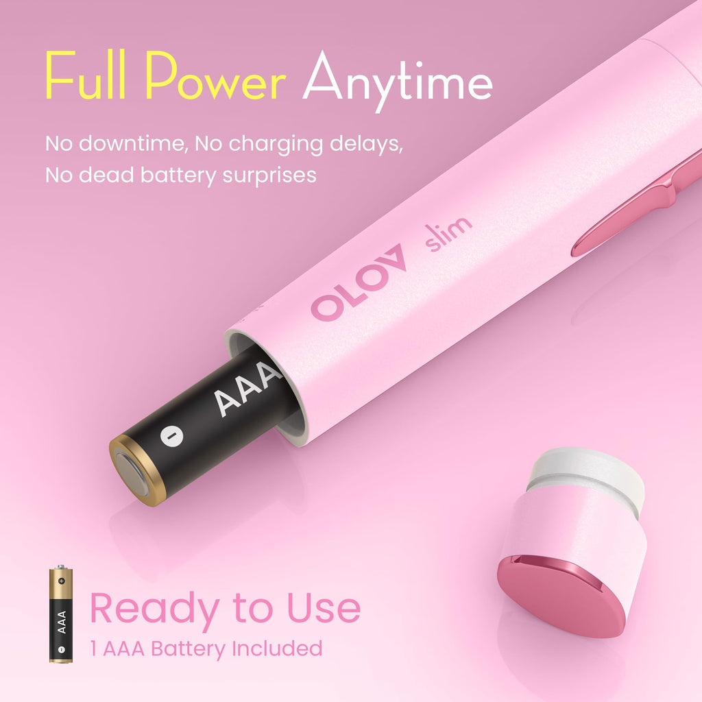 Pink Electric Facial Hair Remover with 2 Replaceable Blade Z61604