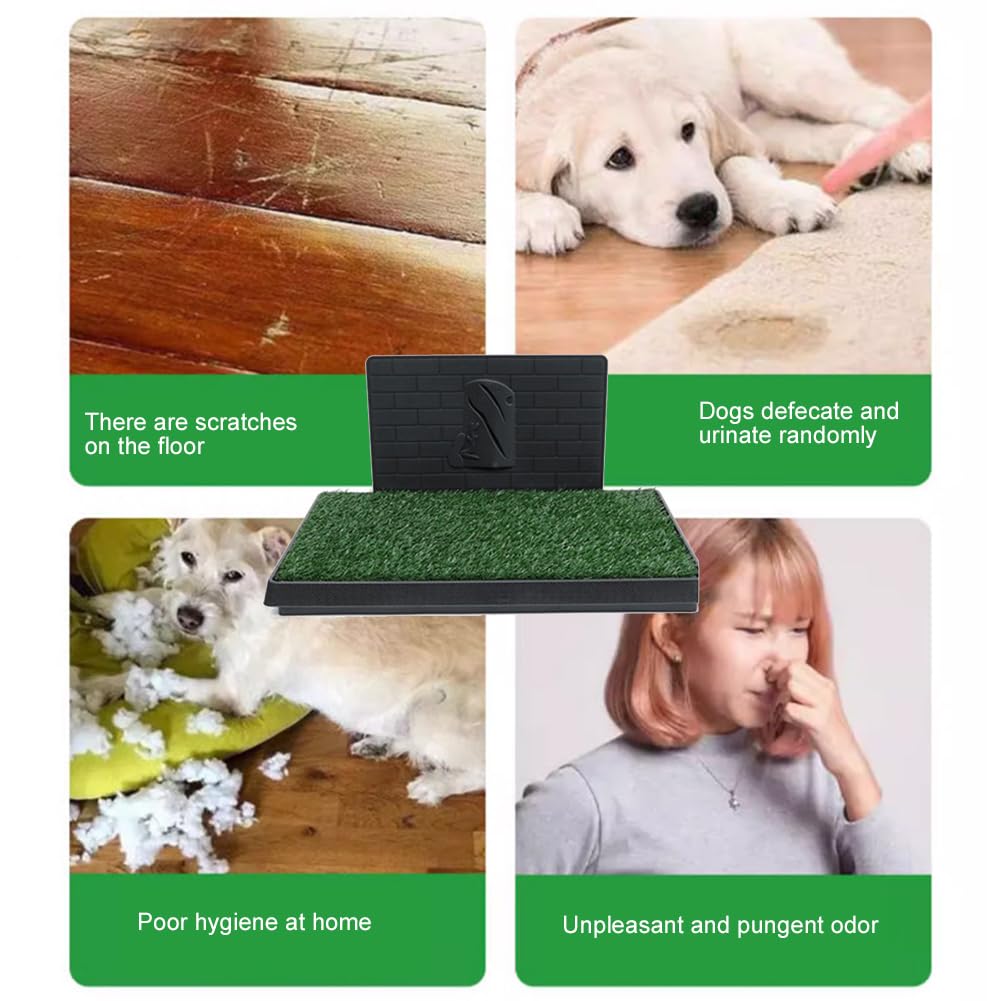 Dog Grass Pad with Tray 30 x 20 Inch A659109