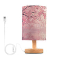 Pink Floral Bedside Table Lamp P78334