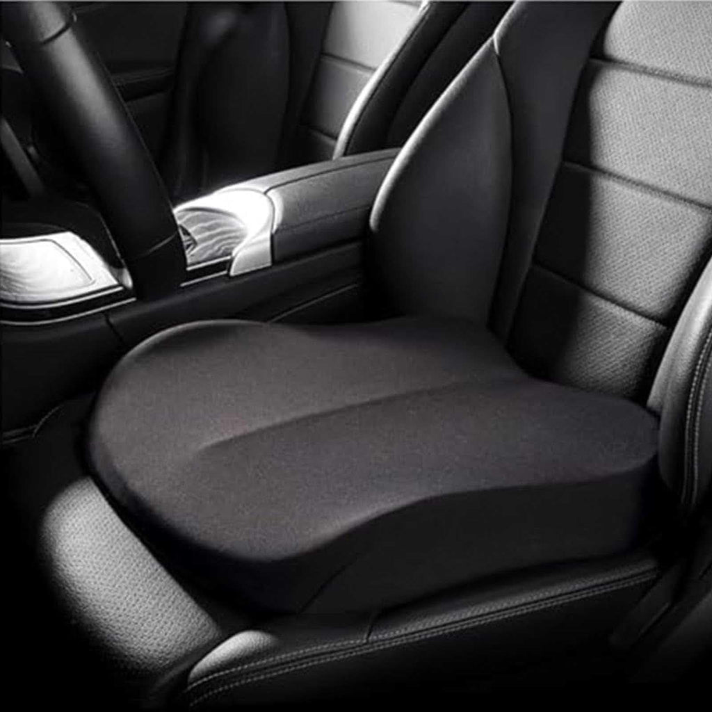 Memory Foam Seat Cushion Non-Slip Car Booster Pad with Adjustable Strap A477