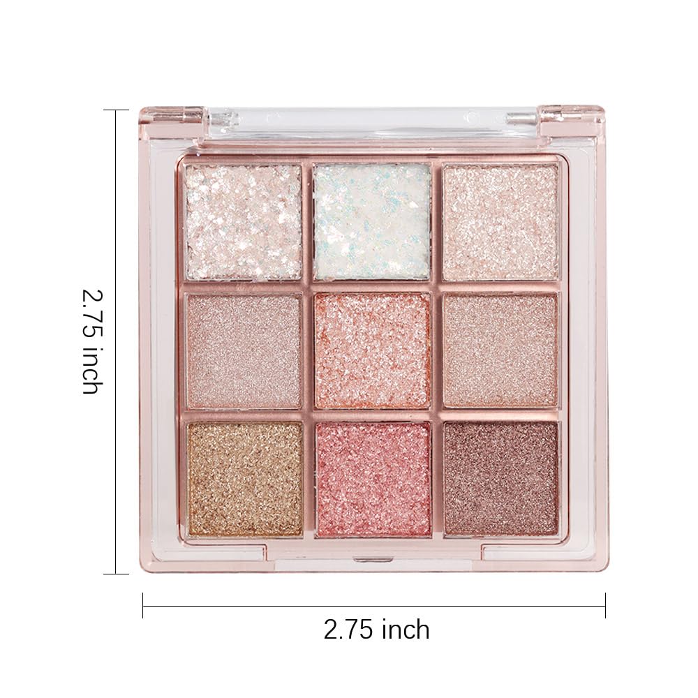 Pink Glitter Eyeshadow Palette I6673