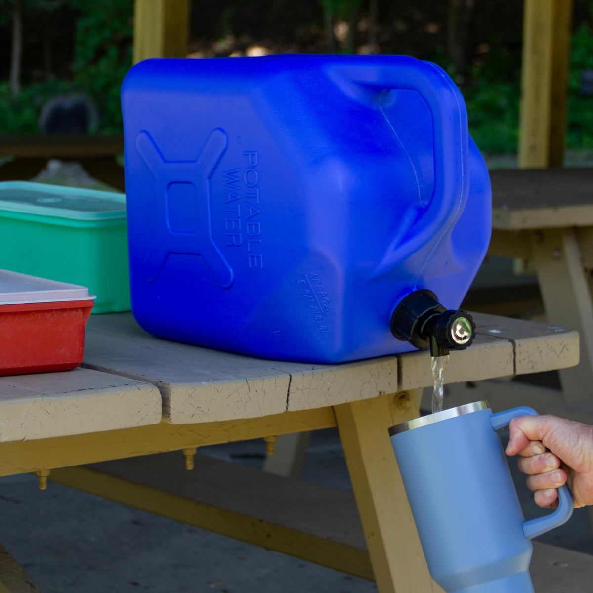 5 Gal Water Jug with Spigot V996405