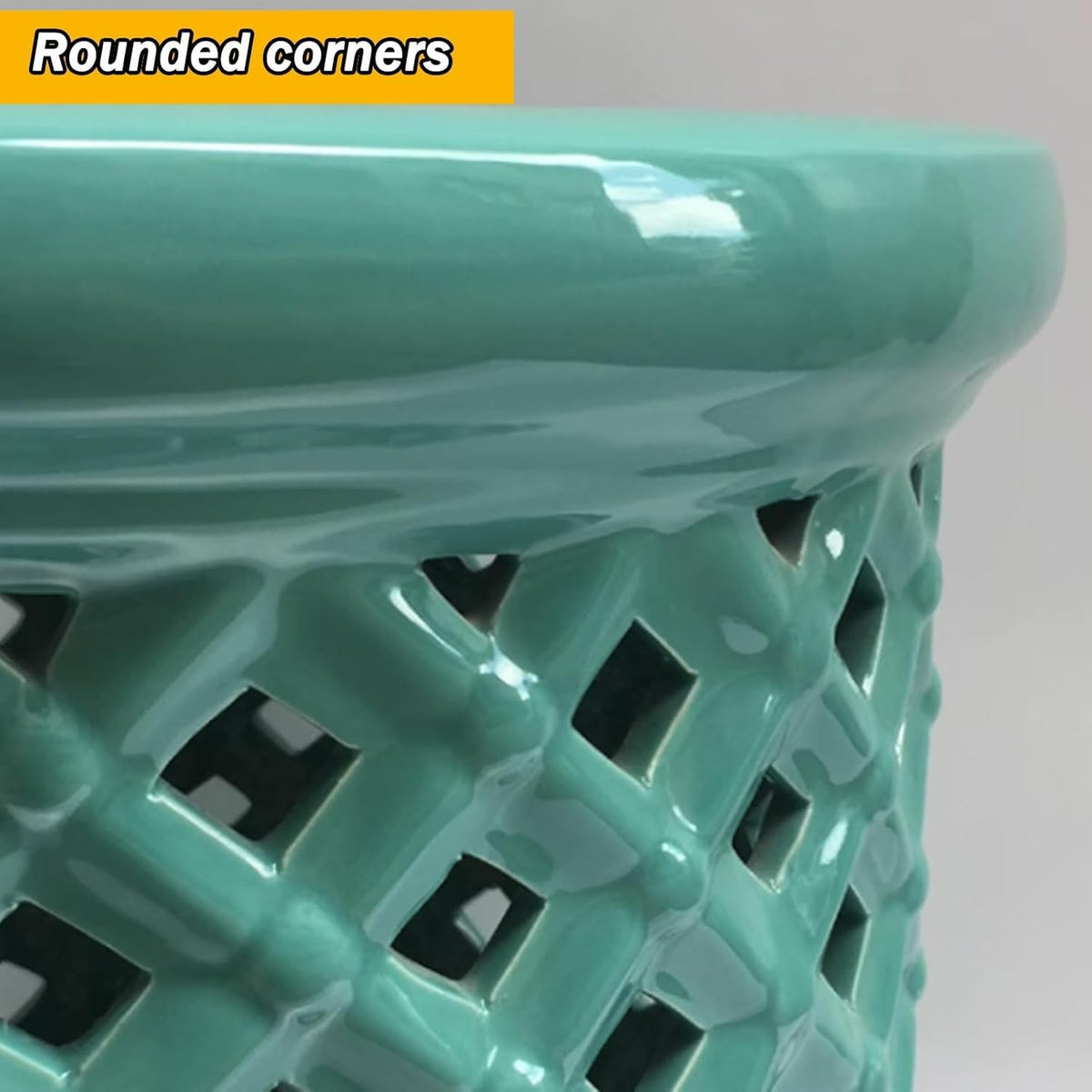 Ceramic Decorative Garden Stool E903761