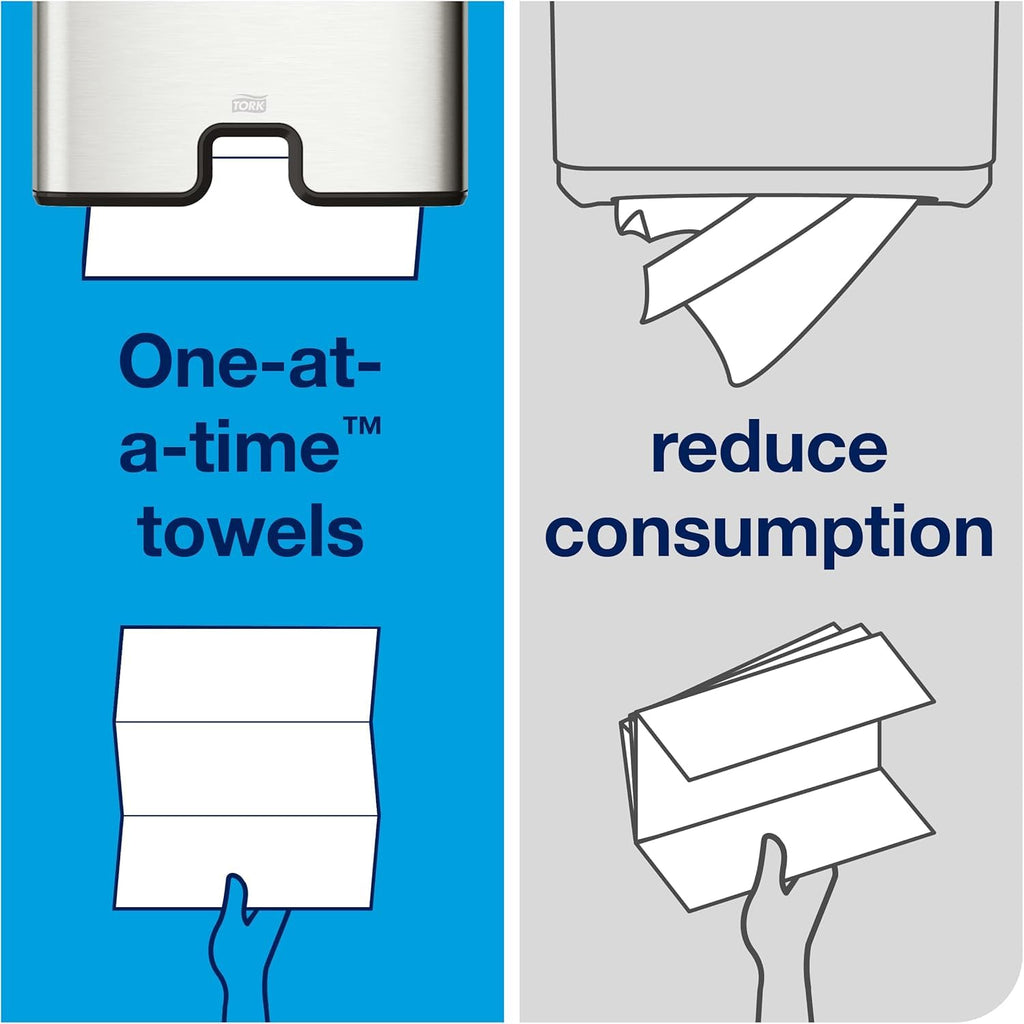 Black Multifold Hand Towel Dispenser with Multifold Hand Towel G4263