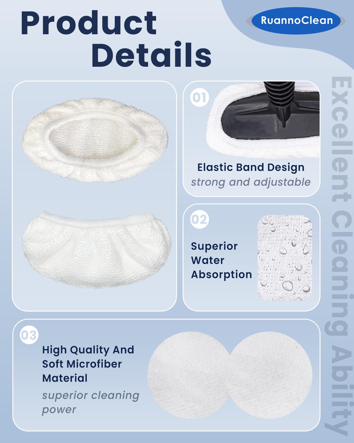12 Pack Steam Cleaner Accessories K6160