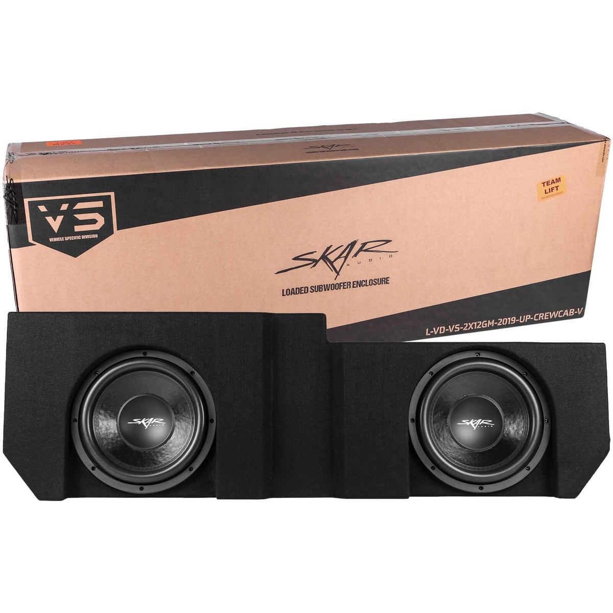 Dual 12" Loaded Ported Subwoofer Enclosure J96436