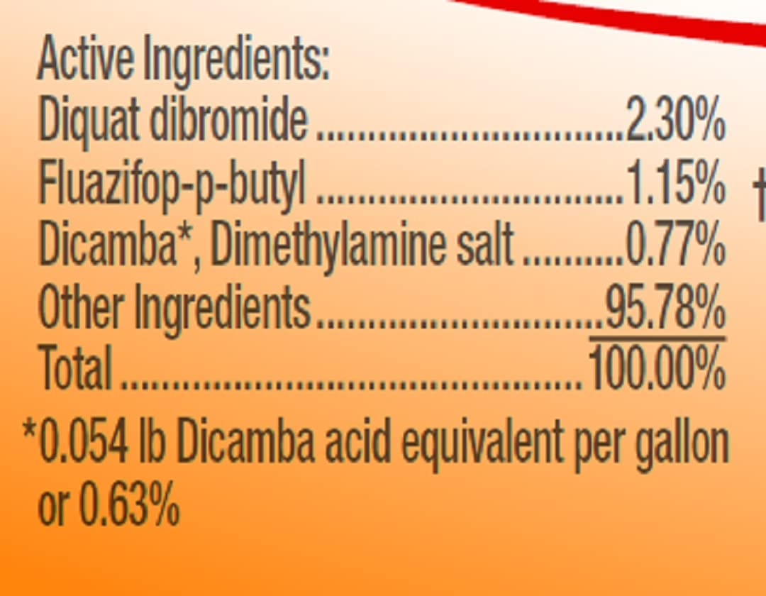 1 Gal. Concentrate Weed & Grass Killer A354217