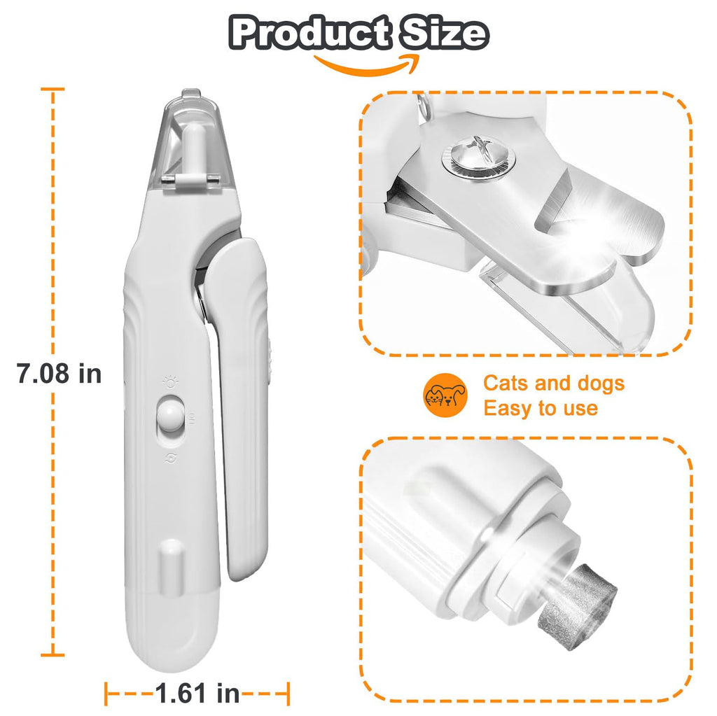 2-in-1 Dog Nail Grinder & Dog Nail Clipper W171