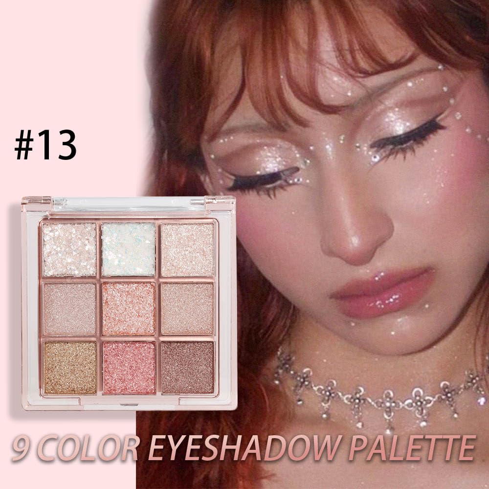 Pink Glitter Eyeshadow Palette I6673