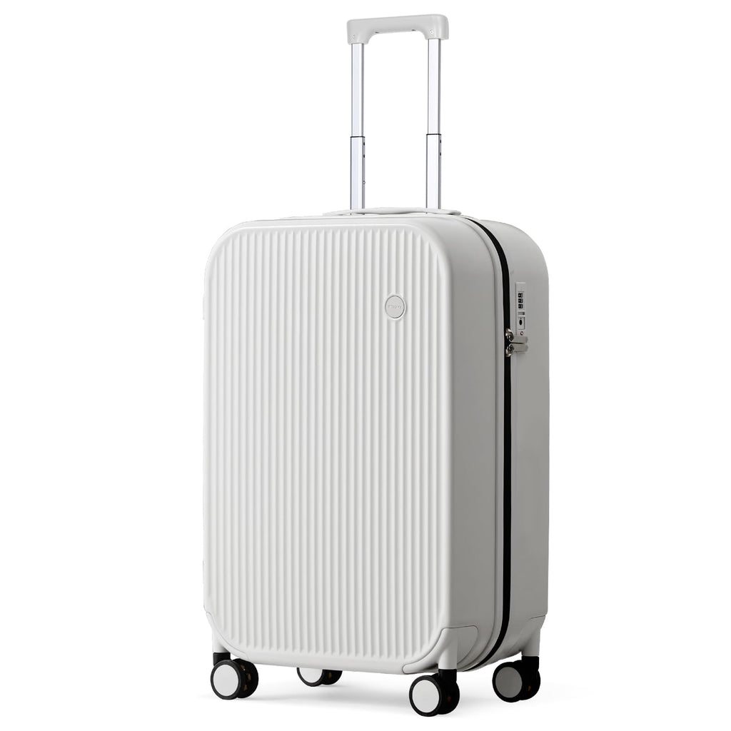 20 Inch Carry On Luggage PC Hardside Suitcases with Wheels & TSA W87815