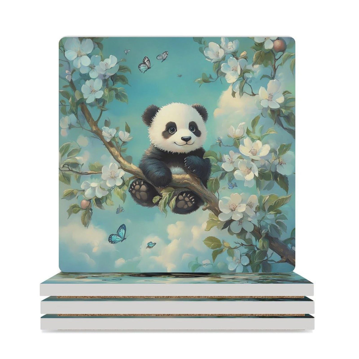 Ceramic Coasters Set M787