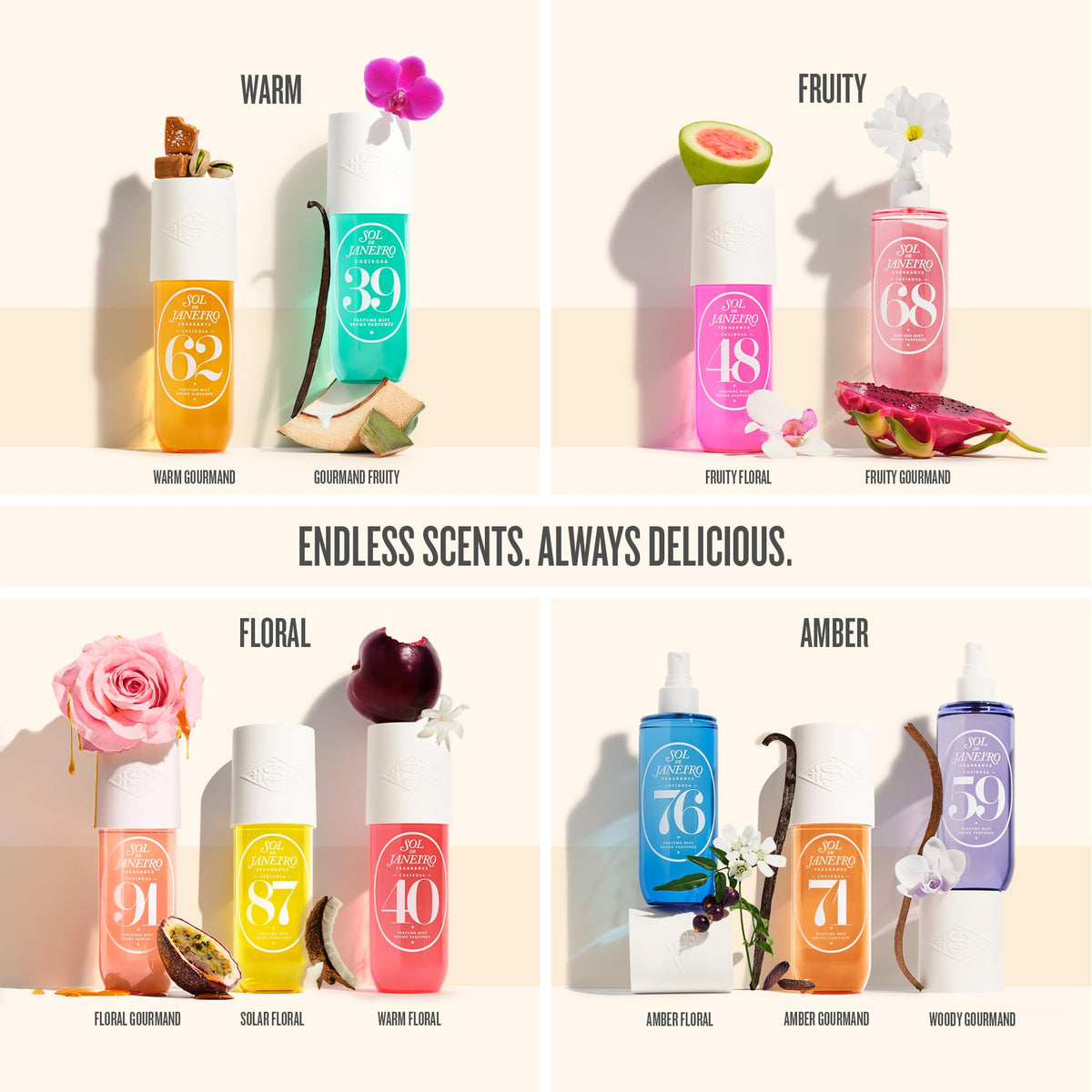 Hair & Body Fragrance Mist 90mL Q61317