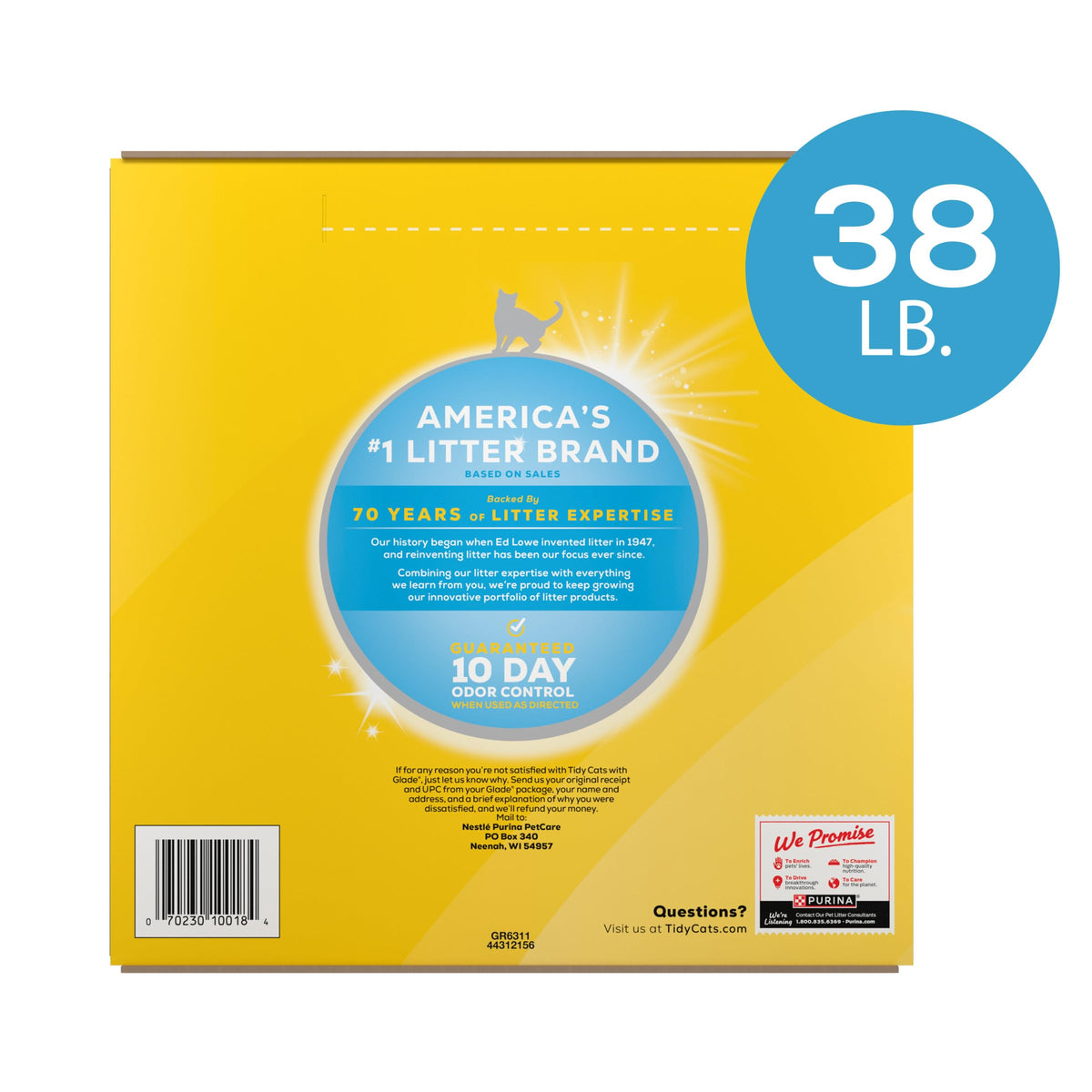 Clumping Cat Litter 38 lb T203