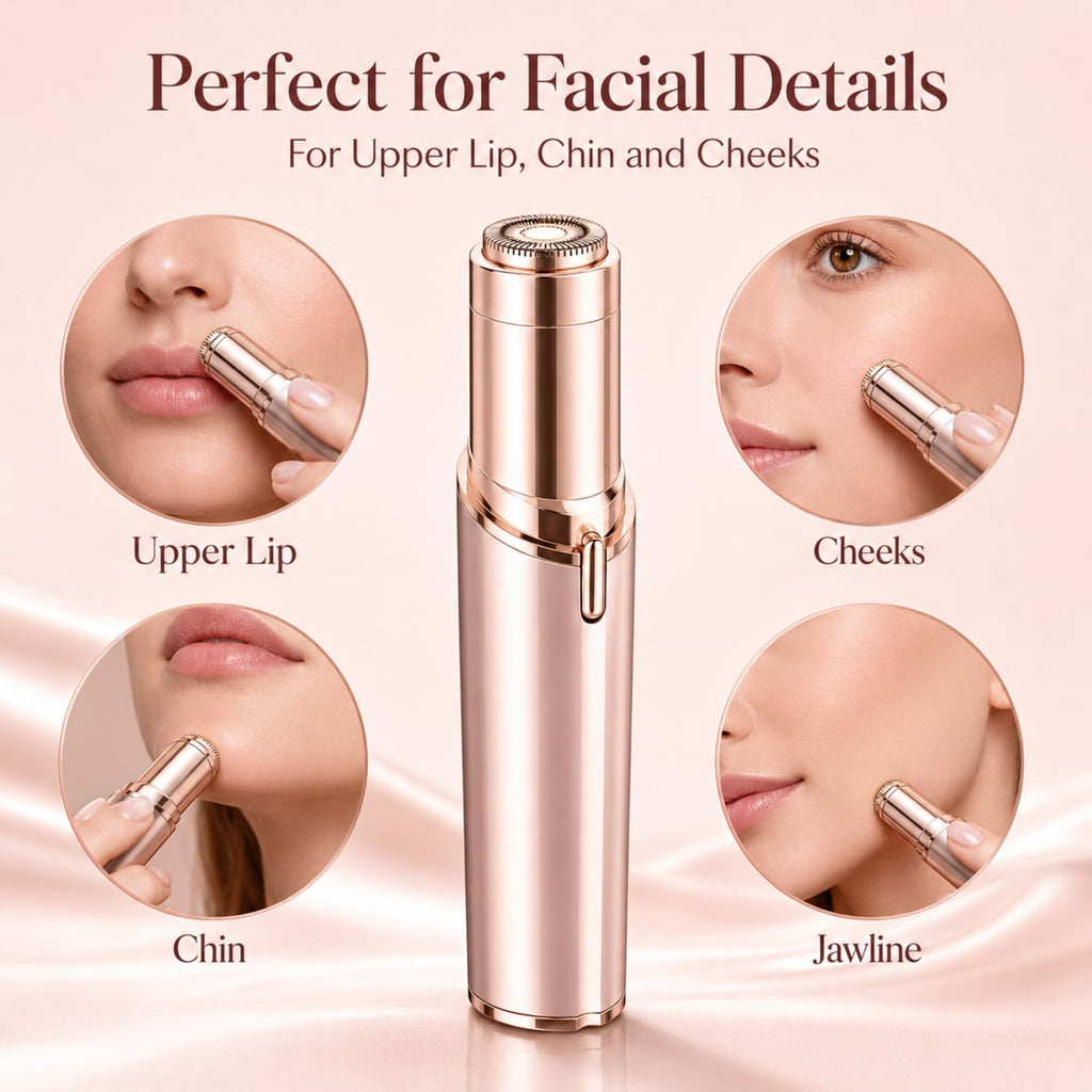 Facial Hair Remover with 2 Replacement Heads N54754