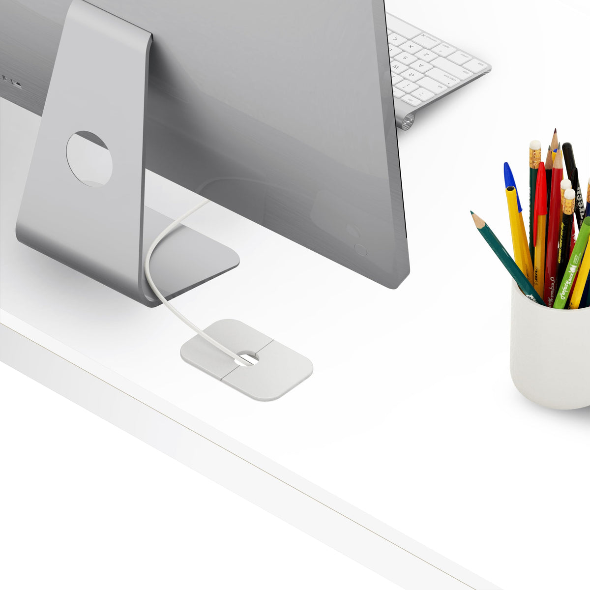 55-Inch White Office Computer Desk M502734