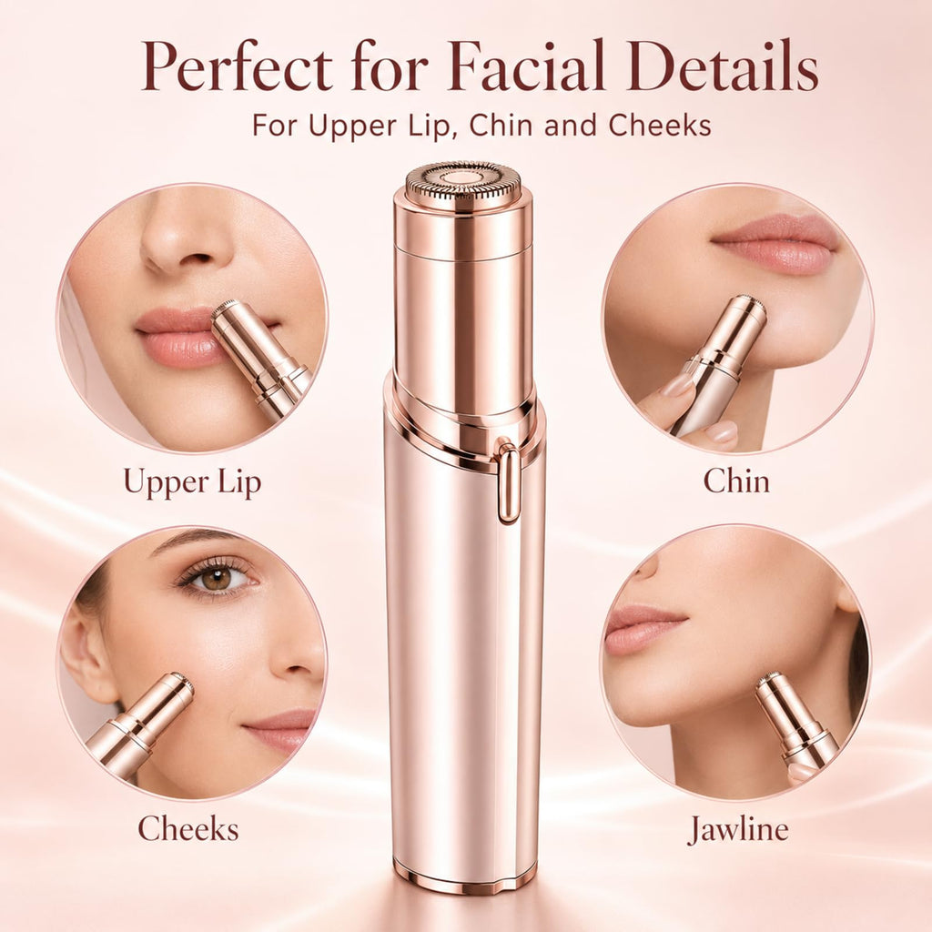 Facial Hair Remover with 2 Replacement Heads N54754