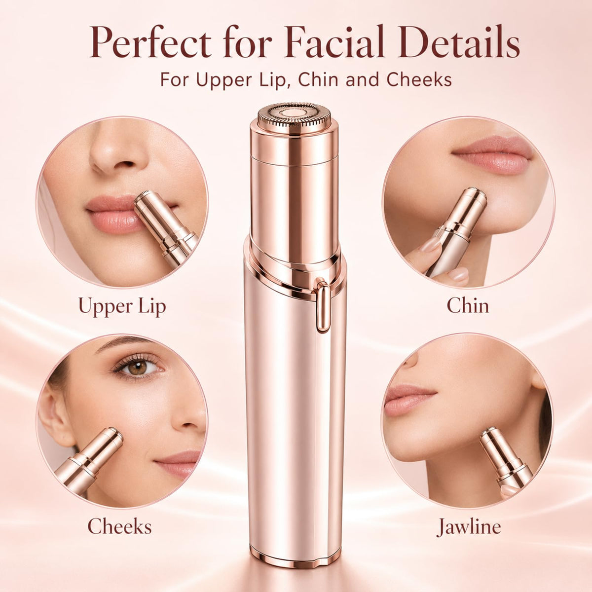 Facial Hair Remover with 2 Replacement Heads N54754
