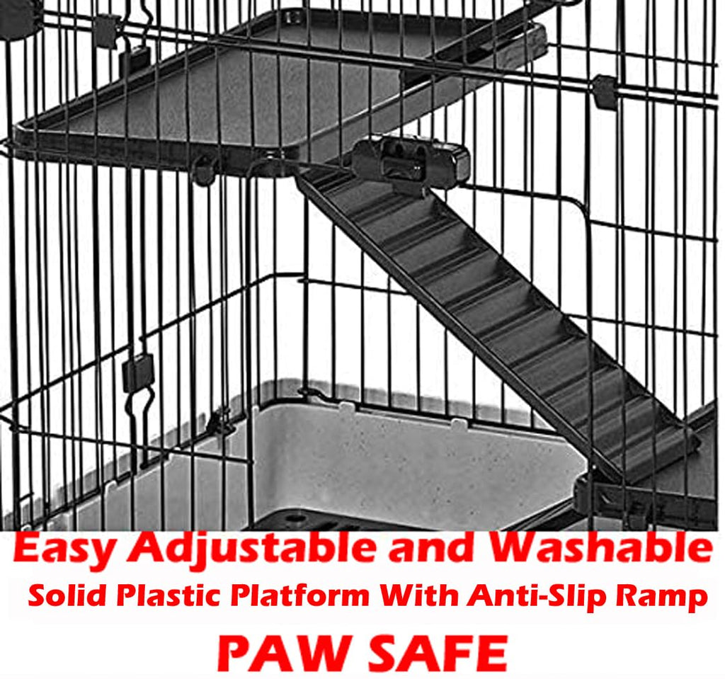 2-Level Rabbit Hutch Guinea Pigs Cage Y7685