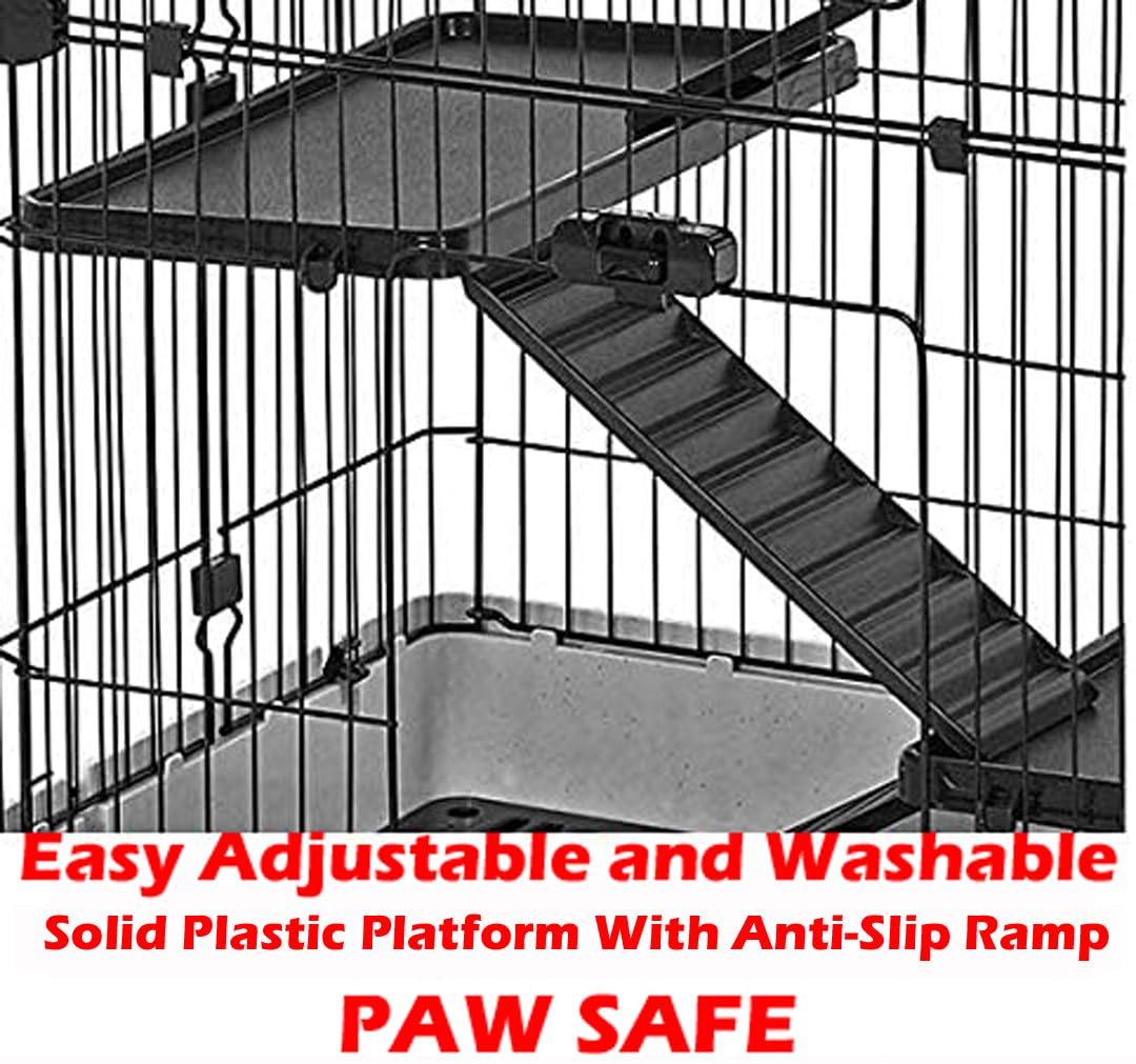 2-Level Rabbit Hutch Guinea Pigs Cage Y7685