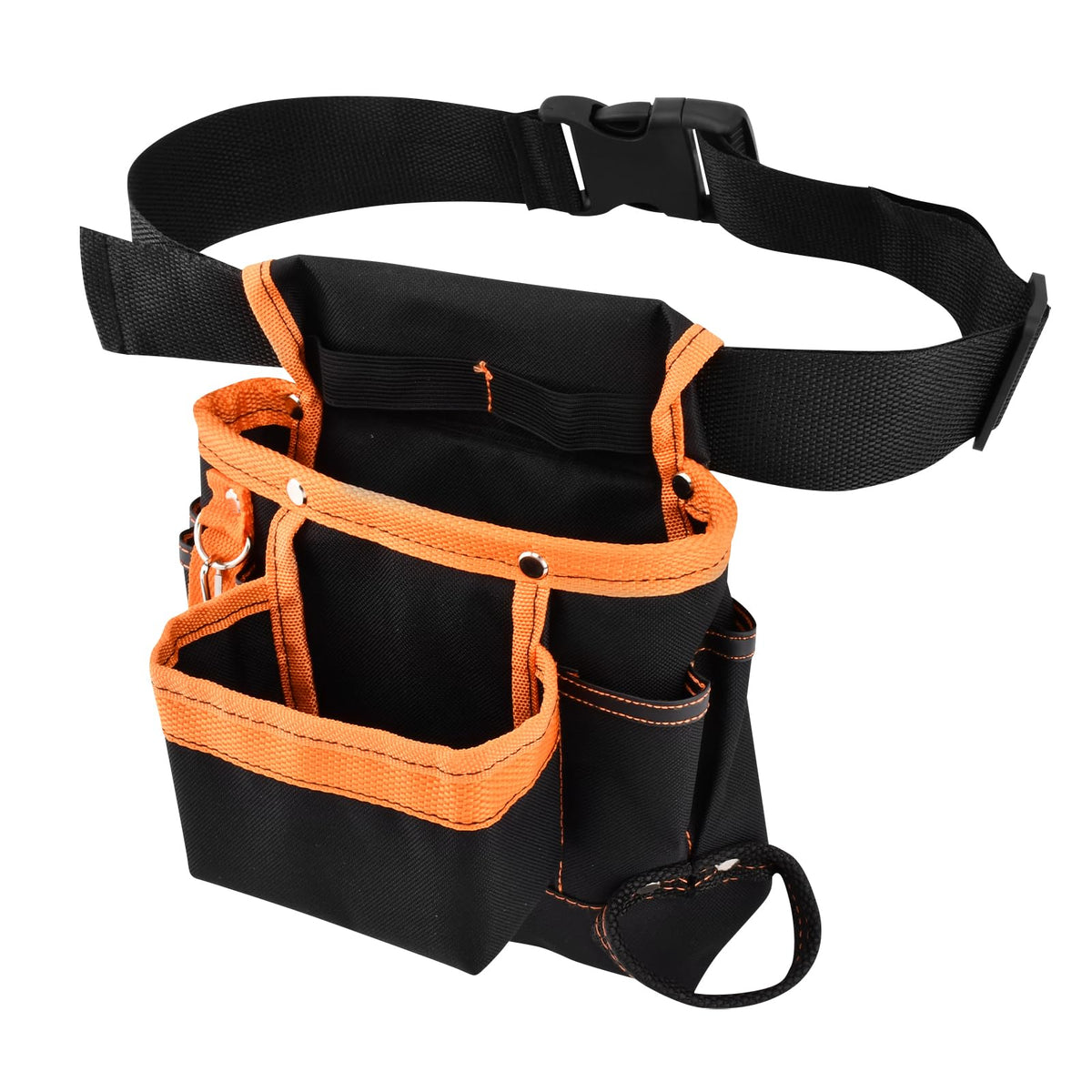 8 Pockets Tool Pouch Utility Waist Bag with Adjustable Belt L623