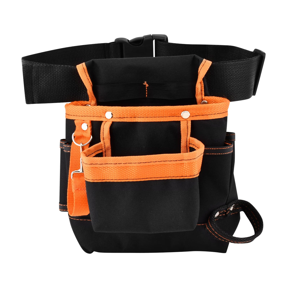 8 Pockets Tool Pouch Utility Waist Bag with Adjustable Belt L623