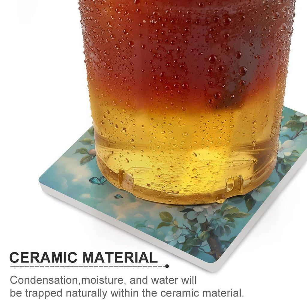 Ceramic Coasters Set M787