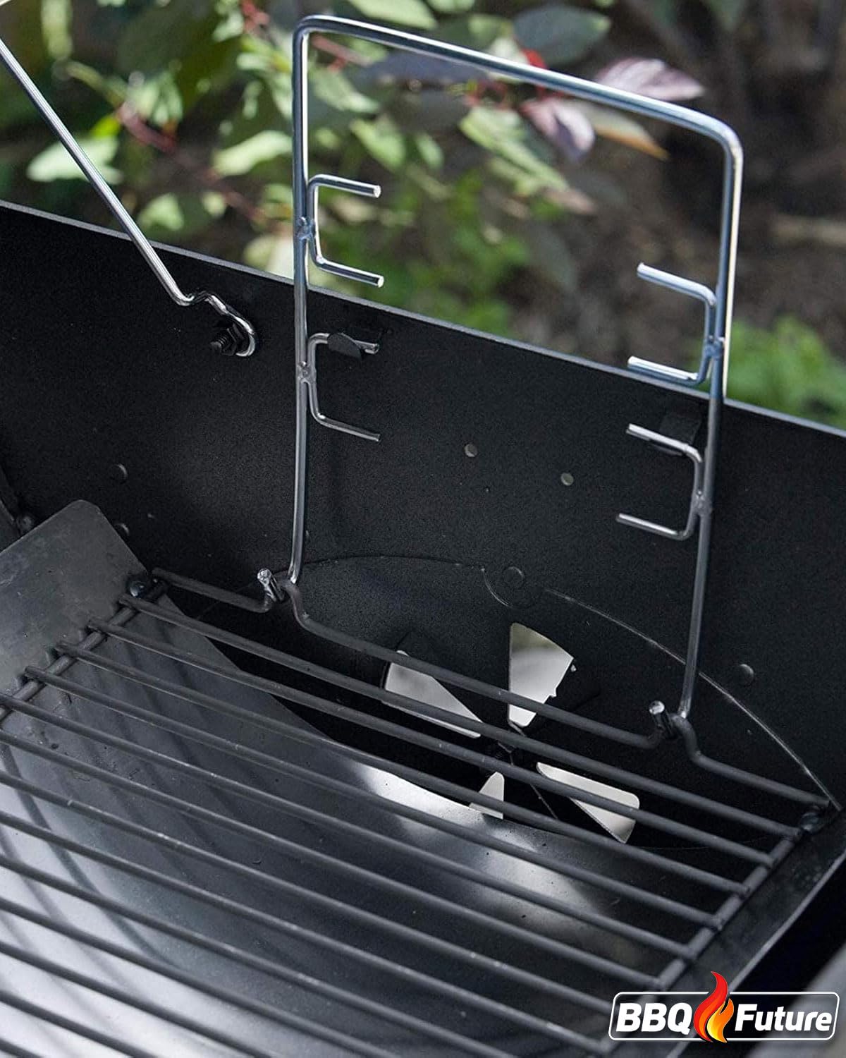 27 inch Porcelain-coated Steel Ash Pan with 2pcs Fire Grate Hanger L364