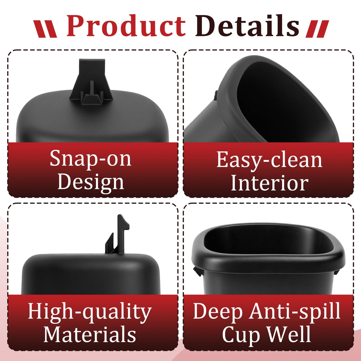 2 Pcs Replacement Cup Holder R159948