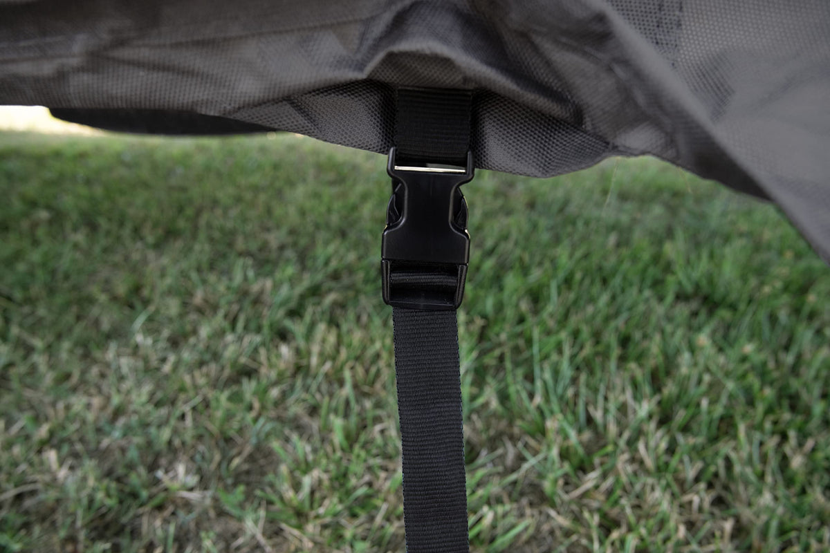 Polypropylene Camper RV Cover with Zipper Entry Doors and Air Vents A24161