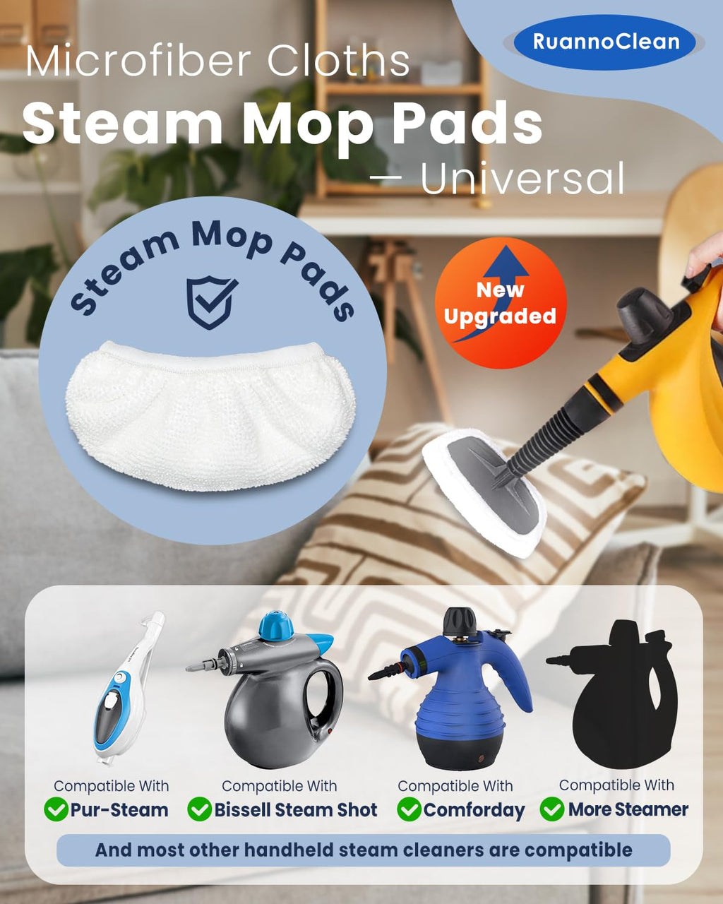 12 Pack Steam Cleaner Accessories K6160