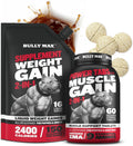 Muscle Builder Supplement and Weight Gainer Liquid Bundle A685090