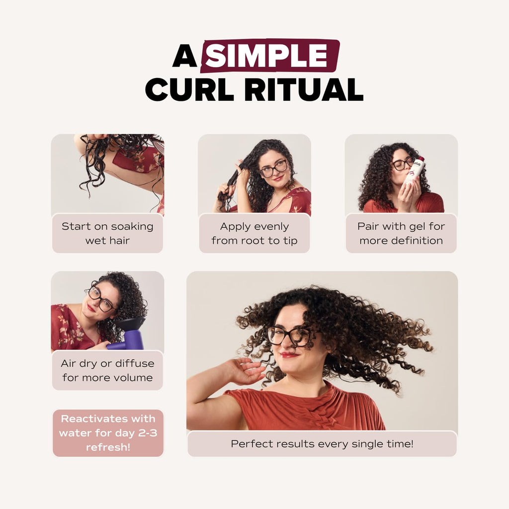 Lightweight Curl Enhancing Leave-in Conditioner 300ml D9877