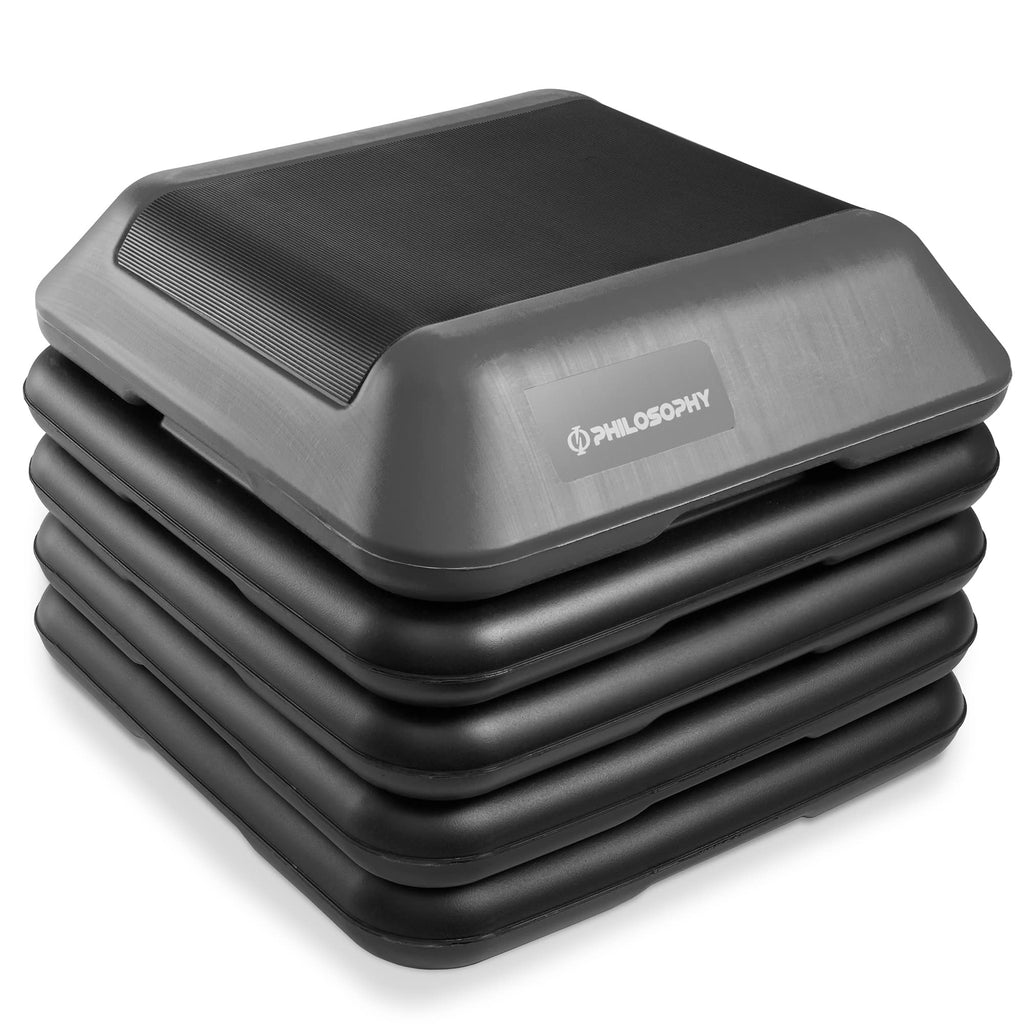 Adjustable High Step Platform with 4 Risers X579